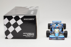 Benetton B195 Renault #1 M. Schumacher Benetton Formula French Grand Prix Winner 1995 Minichamps 1:18 100950001 Metall – Bild 6 von 7