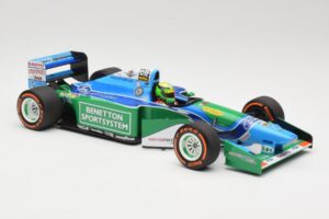 Benetton Ford B194 #5 M. Schumacher Demonstration Run Belgian GP 2017 Minichamps 1:18 510941705 Metall – Bild 4 von 6