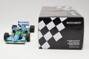 Benetton Ford B194 #5 M. Schumacher Demonstration Run Belgian GP 2017 Minichamps 1:18 510941705 Metall – Bild 6 von 6