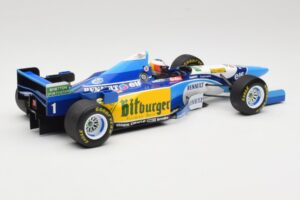 Benetton Renault B195 #1 M. Schumacher Winner Belgian GP 1995 Minichamps 1:18 510952901 Metall – Bild 2 von 6