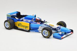 Benetton Renault B195 #1 M. Schumacher Winner Belgian GP 1995 Minichamps 1:18 510952901 Metall – Bild 4 von 6