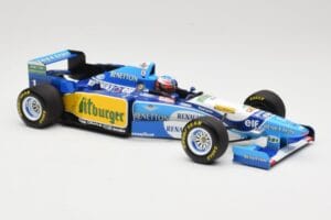 Benetton Renault B195 #1 M. Schumacher Winner German GP 1995 Minichamps 1:18 510952701 Metall – Bild 4 von 6