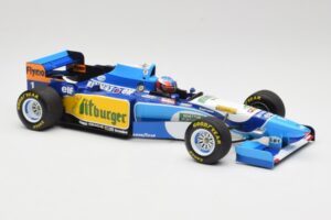 Benetton Renault B195 #1 M. Schumacher Winner Monaco GP 1995 Minichamps 1:18 510952301 Metall – Bild 4 von 6