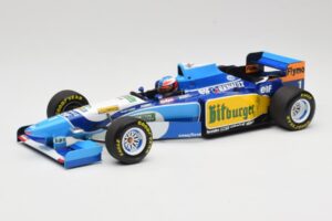 Benetton Renault B195 #1 M. Schumacher Winner Monaco GP 1995 Minichamps 1:18 510952301 Metall