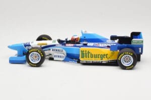 Benetton Renault B195 #1 M. Schumacher Winner Pacific GP F1 World Champion 1995 Minichamps 1:18 510953301 Metall – Bild 3 von 6