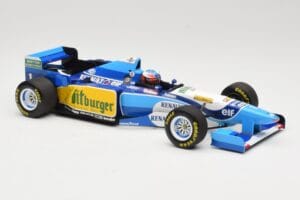 Benetton Renault B195 #1 M. Schumacher Winner Pacific GP F1 World Champion 1995 Minichamps 1:18 510953301 Metall – Bild 4 von 6