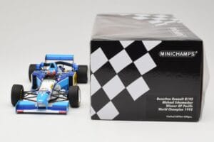 Benetton Renault B195 #1 M. Schumacher Winner Pacific GP F1 World Champion 1995 Minichamps 1:18 510953301 Metall – Bild 6 von 6