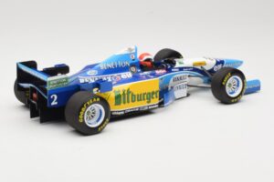 Benetton Renault B195 #2 J. Herbert Winner British GP 1995 Minichamps 1:18 110950802 Metall – Bild 2 von 6