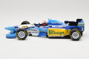 Benetton Renault B195 #2 J. Herbert Winner British GP 1995 Minichamps 1:18 110950802 Metall – Bild 3 von 6