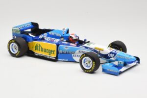 Benetton Renault B195 #2 J. Herbert Winner British GP 1995 Minichamps 1:18 110950802 Metall – Bild 4 von 6