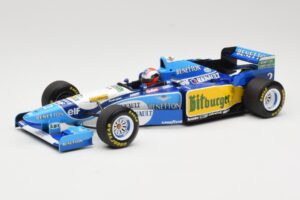 Benetton Renault B195 #2 J. Herbert Winner British GP 1995 Minichamps 1:18 110950802 Metall