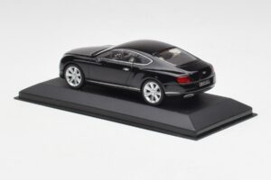 Bentley Continental GT Beluga Schwarz Minichamps 1:43 436139980 Metall – Bild 3 von 4