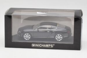 Bentley Continental GT Beluga Schwarz Minichamps 1:43 436139980 Metall – Bild 4 von 4