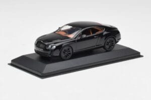 Bentley Continental GT Schwarz Mit Schwarzen Felgen Minichamps 1:43 BENTLEY002 Metall – Bild 2 von 4