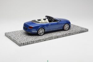 Bentley Continental GT Speed Cabriolet Blau Minichamps 1:18 107139331 Metall – Bild 2 von 6
