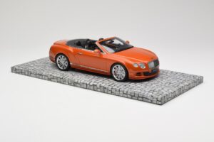 Bentley Continental GT Speed Cabriolet Orange Metallic Minichamps 1:18 107139430 Metall – Bild 4 von 6