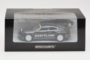 Bentley Continental GT World Record Car on Ice Schwarz Minichamps 1:43 436139026-O Metall – Bild 4 von 4