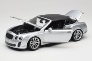 Bentley Continental Supersports Cabriolet 1. Generation Silber Bburago 1:18 18-11037S Metall – Bild 2 von 8