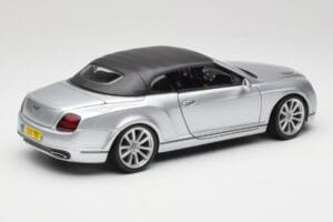Bentley Continental Supersports Cabriolet 1. Generation Silber Bburago 1:18 18-11037S Metall – Bild 3 von 8