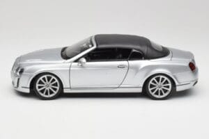 Bentley Continental Supersports Cabriolet 1. Generation Silber Bburago 1:18 18-11037S Metall – Bild 4 von 8