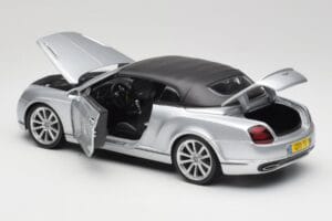 Bentley Continental Supersports Cabriolet 1. Generation Silber Bburago 1:18 18-11037S Metall – Bild 5 von 8