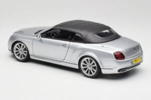 Bentley Continental Supersports Cabriolet 1. Generation Silber Bburago 1:18 18-11037S Metall – Bild 7 von 8