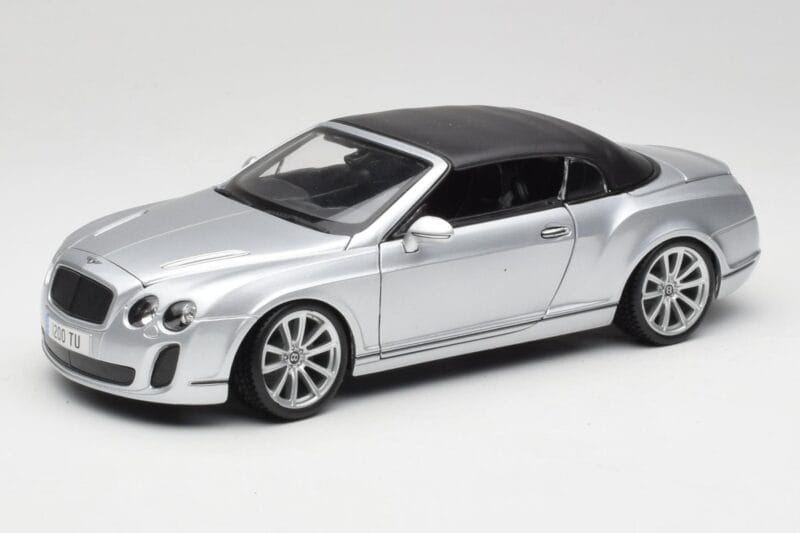 Bentley Continental Supersports Cabriolet 1. Generation Silber Bburago 1:18 18-11037S Metall