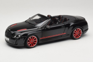 Bentley Continental Supersports ISR Cabriolet Schwarz Mit Roten Felgen Bburago 1:18 18-11035 Metall