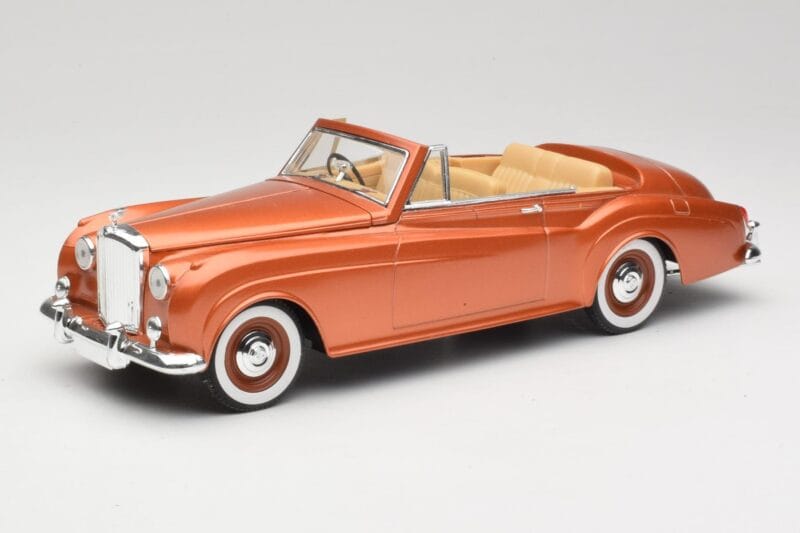 Bentley Type S2 Mulliner Cabriolet Tudor Orange Metallic Solido 1:18 8007 Metall