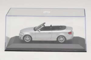 BMW 1-Series E88 Cabriolet Titan Silver Minichamps 1:43 80420427037-R1 Metall – Bild 4 von 5