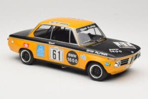 BMW 1600-2 BMW Alpina #61 R. Herzog / N. Lauda DNF 6 Hours Nurburgring 1970 Minichamps 1:18 155702661 Metall – Bild 4 von 6