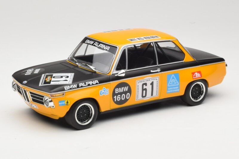 BMW 1600-2 BMW Alpina #61 R. Herzog / N. Lauda DNF 6 Hours Nurburgring 1970 Minichamps 1:18 155702661 Metall