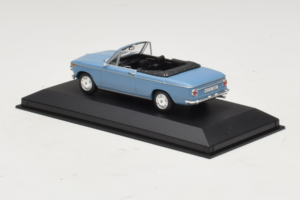 BMW 1600 Cabriolet Blau Minichamps 1:43 80420396188 Metall – Bild 3 von 4