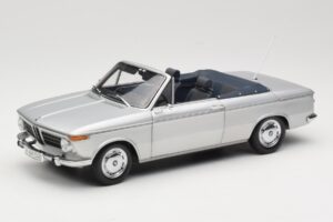 BMW 1600 Cabriolet Silber Minichamps 1:18 80430145819 Metall