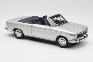 BMW 1600 Cabriolet Silber Minichamps 1:18 80430145819 Metall – Bild 6 von 8