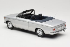 BMW 1600 Cabriolet Silber Minichamps 1:18 80430145819 Metall – Bild 7 von 8