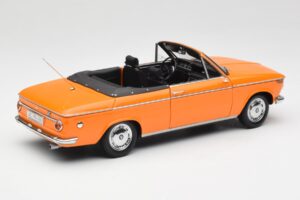BMW 1600 Cabriolet Orange Minichamps 1:18 100021030-O Metall – Bild 3 von 8