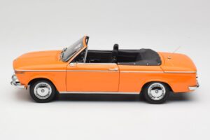 BMW 1600 Cabriolet Orange Minichamps 1:18 100021030-O Metall – Bild 4 von 8