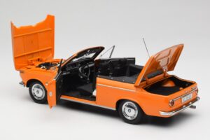 BMW 1600 Cabriolet Orange Minichamps 1:18 100021030-O Metall – Bild 5 von 8