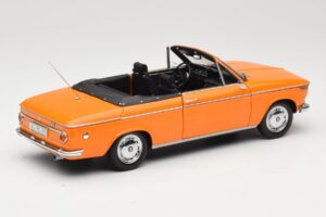 BMW 1600 E10 Cabriolet Orange Minichamps 1:18 100021030 Metall – Bild 3 von 8