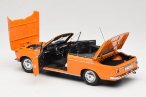 BMW 1600 E10 Cabriolet Orange Minichamps 1:18 100021030 Metall – Bild 5 von 8