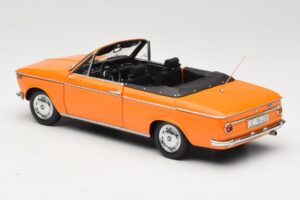 BMW 1600 E10 Cabriolet Orange Minichamps 1:18 100021030 Metall – Bild 7 von 8