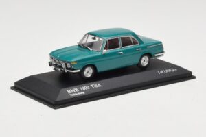 BMW 1800 TI/SA Dunkelgrün Minichamps 1:43 403025103 Metall – Bild 2 von 4