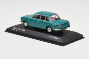 BMW 1800 TI/SA Dunkelgrün Minichamps 1:43 403025103 Metall – Bild 3 von 4