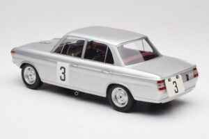 BMW 1800 TiSA #3 D. Glemser / J. Ickx 24 Hours of Spa 1965 Minichamps 1:18 155652903 Metall – Bild 5 von 6