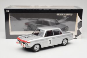 BMW 1800 TiSA #3 D. Glemser / J. Ickx 24 Hours of Spa 1965 Minichamps 1:18 155652903 Metall – Bild 6 von 6