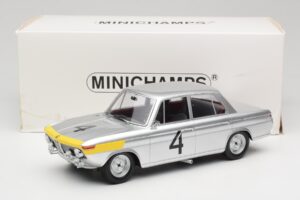 BMW 1800 TiSA #4 J. Ickx / J. van Ophem 24 Hours of Spa 1965 Winners Minichamps 1:18 107652504 Resin – Bild 6 von 6