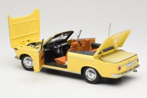 BMW 2002 Cabriolet Hellgrün Minichamps 1:18 80430145820 Metall – Bild 5 von 8