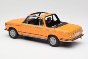 BMW 2002 E10 Cabriolet Colorado Orange AUTOart 1:18 80430300713 Metall – Bild 7 von 8
