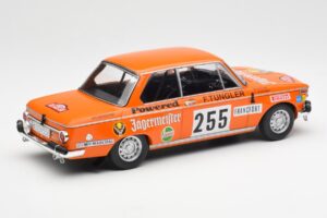 BMW 2002 Jagermeister #255 W. Stiller Rally Monte Carlo 1973 IXO 1:18 18RMC165 Metall – Bild 2 von 6